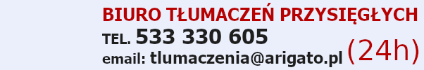 T�umacz grecki - Telefon: 533 330 605